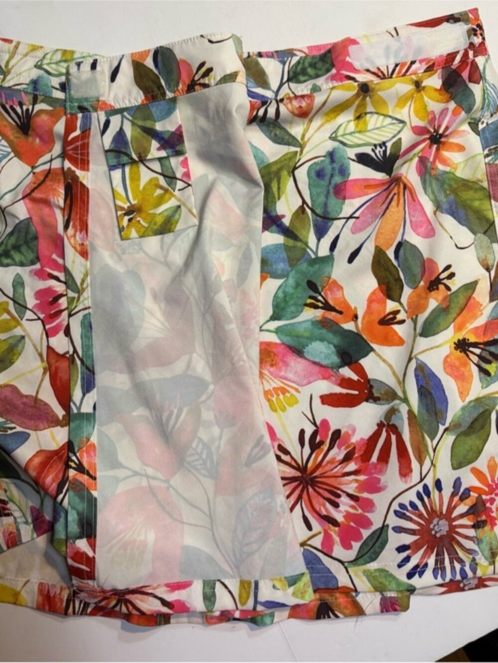 Skirt in the Wildflower Watercolor print large - Picture 2 of 3